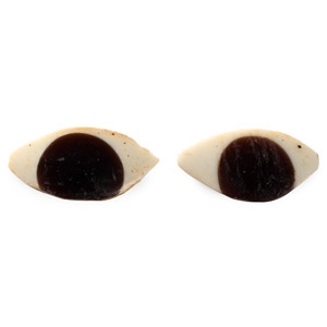 Egyptian Glass Eye Inlay Pair