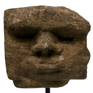 Medieval Limestone Head