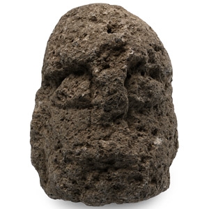 Papua Guinea Volcanic Stone Head