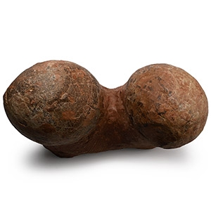 Fossil Hadrosaur Dinosaur Nest Egg Pair