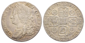 Great Britain. Hanover, George II AR Shilling.