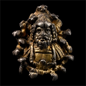 Roman Silver-Gilt Military Mount with Mars Ultor