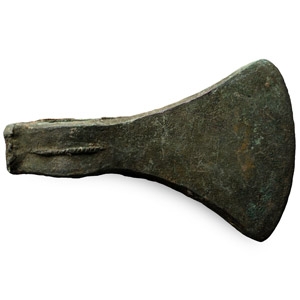 Large Heavy Luristan Bronze Axehead