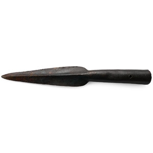 Large Luristan Bronze Socketted Spearhead
