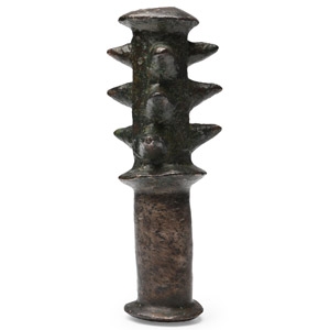 Luristan Bronze Socketted Macehead
