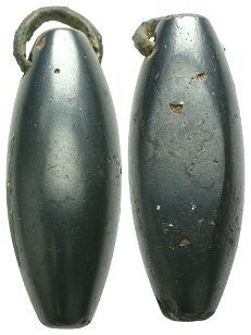 Babylonian Sphendonoid Hematite Weight of 5 Shekels.