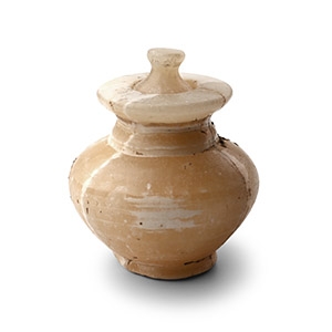 Greek Alabaster Pyxis