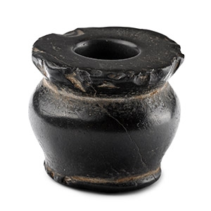 Egyptian Basalt Kohl Pot