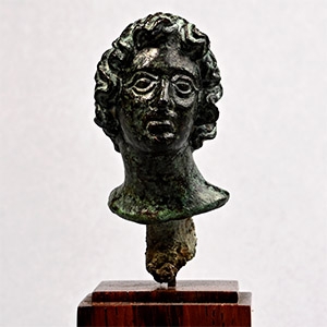Greek Bronze Head of Alexander The Great