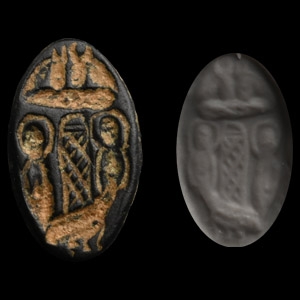 Byzantine Bronze Stamp Seal