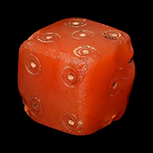 Roman Carnelian Gaming Dice