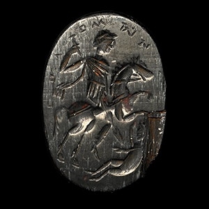 Late Roman Hematite Gnostic Gemstone