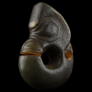 Chinese Green Jade Zhulong Pig Dragon