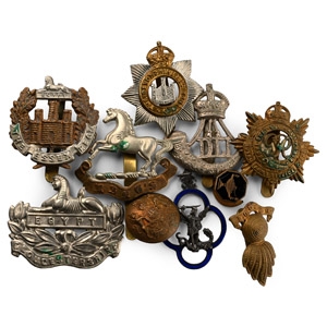 British Cap Badge and Other Item Group