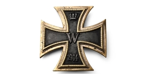 German WWI Named Pin Jacket Medal.