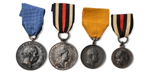 Group of Four [4] German WWI Medals.