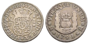 Mexico (New Spain). Philip V AR Real.