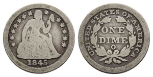 United States of America AR Dime or 10 Cents.