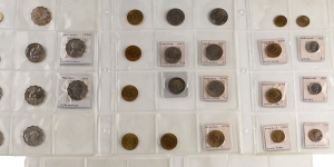 Hong Kong. Group of Fifty-Six [56] Mainly Uncirculated Coins.