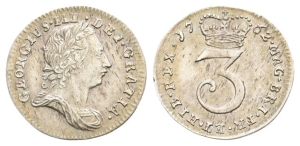 Great Britain. Hanover, George III AR Threepence.