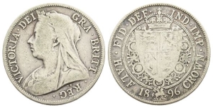 Great Britain. Hanover, Victoria AR Halfcrown.