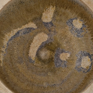 Yuan Style Blue Splash-Decorated Bowl