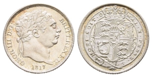 Great Britain. Hanover, George III AR Sixpence.