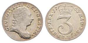 Great Britain. Hanover, George III AR Threepence.