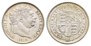 Great Britain. Hanover, George III AR Sixpence.