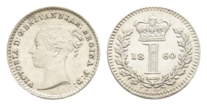 Great Britain. Hanover, Victoria AR Maundy Penny.
