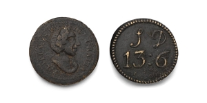 Group of Two [2] CU Coin Weights.