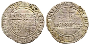 Anglo-Gallic, Henry VI AR Grand blanc.