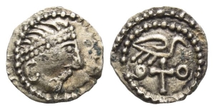 Anglo-Saxon. Secondary Sceattas AR Sceatta.