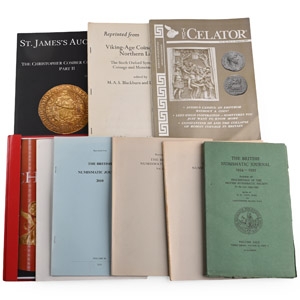 Various Numismatic Books, Catalogues and Pamphlets - 9 titles