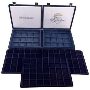 Velour Case and Tray Group [5]