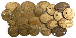 Group of Twenty-Two [22] AE Farm Tokens.