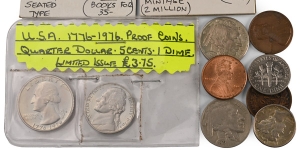 United States of America. Group of Eleven [11] Coins.