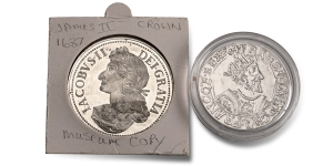 Group of Two [2] Coin Reproductions.