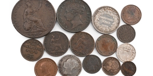 Great Britain. Group of Fifteen [15] Victoria Coins.
