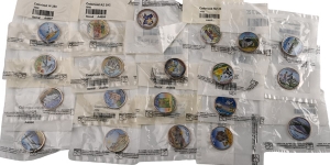 United States of America. Group of Twenty [20] Colourized Quarter Dollars.