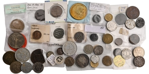 Group of Forty [40] World Coins.