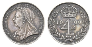 Great Britain. Hanover, Victoria AR Fourpence.