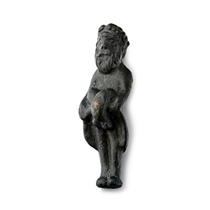 Romano-British Bronze Priapus Statuette