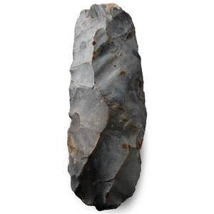 Stone Age Knapped Flint Axehead
