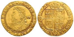 England. Stuart, James I AV Unite-Laurel.