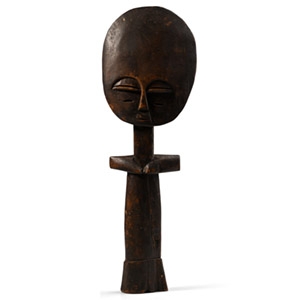 African Wooden Akuaba Doll Fertility Figure