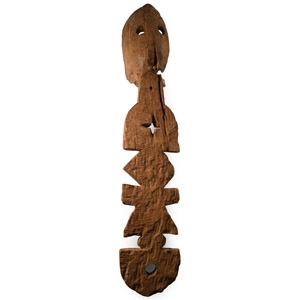 African Wooden Ceremonial Face Mask