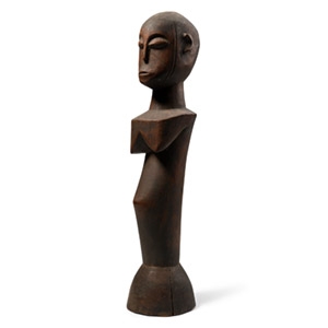 African Wooden Ancestor Figure