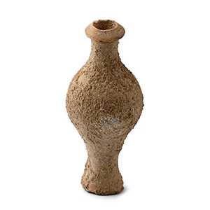 Hellenistic Terracotta Spindle Flask