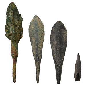 Greek and Other Bronze Arrowhead Group